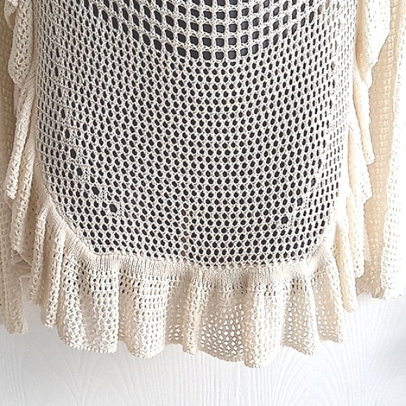 A19 ⭐️ Host Pick ⭐️ x 2  Anthropologie | Angel of the North Crochet Sweater - Picture 5 of 11